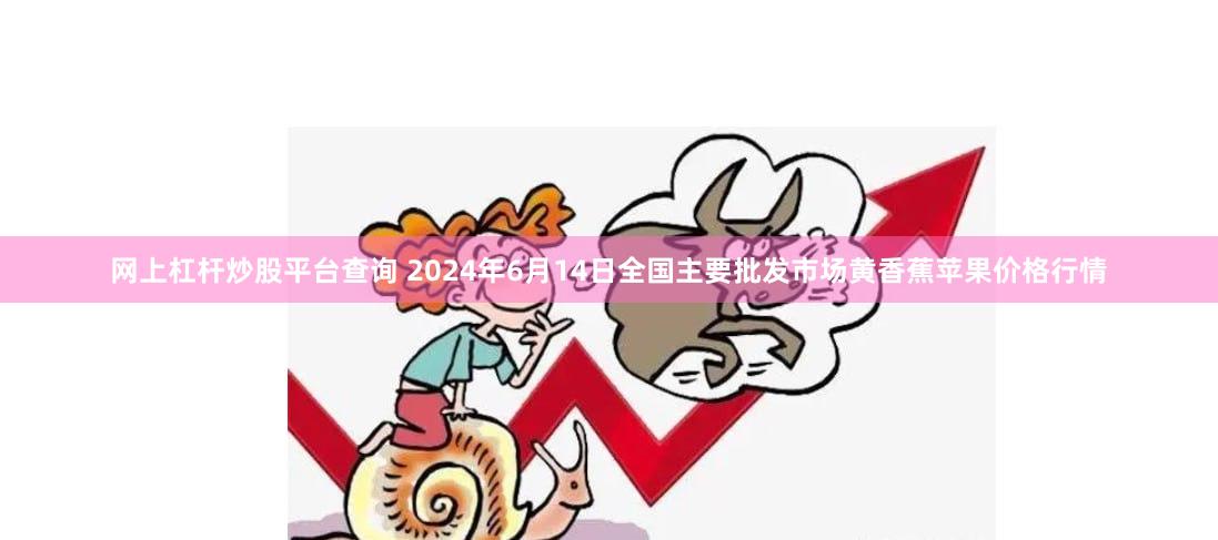 网上杠杆炒股平台查询 2024年6月14日全国主要批发市场黄香蕉苹果价格行情
